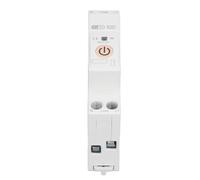 Cocoarm Disjoncteur sur Rail Din PA66 Interrupteur d'éclairage WiFi AC 90 à 300 V 2 Pôles Commande Vocale par Application avec de l'alimentation et Déclenchement de Seuil pour les Utilisateurs (25A)