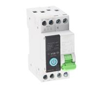Cocoarm Disjoncteur WiFi Intelligent, Disjoncteur de Télécommande PA66 1P+N 25A 230VAC avec Minuterie de Mesure, Compte à Rebours, Synchronisation en Boucle pour la des Appareils Ménagers