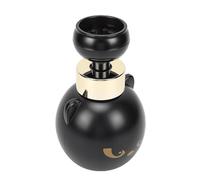 Cocoarm Distributeur de Savon Mousse en Plastique Patte de Chat Distributeur de Savon Moussant pour Les Mains 10,3 X 10,3 X 16,4 Cm Noir pour Salle de Bain Cuisine Évier Comptoir Décoration Insolite