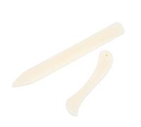 Cocoarm Dossier en Os Outil de Rainurage Rainureur Outil D'artisanat pour Papier DIY Couture Création de Cartes Scrapbooking Origami avec Surface Lisse pour Fournitures de Bureau et de