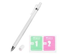 Cocoarm Double Headstylus Pen Stummes écrivant Un écran de Touche Lisse pour/Petite Taille Blanche (White)