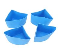 Cocoarm Doublure de Séparation pour Mijoteuse, Doublure Réutilisable en Silicone pour Mijoteuse pour Casserole de 6 Litres, Conception 4 en 1 étanche, Cuisinez 2 Repas à la Fois, Facile à Nettoyer