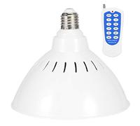 Cocoarm E27 LED Lumière de Piscine RVB Lampe sous-Marine AC12V 25W PVC Aluminium IP68 Télécommande Sept Couleurs pour Luminaire de Piscine Arrière-Cour Baie Garage Hall de l'hôtel