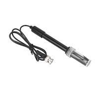 Cocoarm Électrode PH Connecteur BNC Sonde PH en Plastique PC 6,1 Pouces 32 à 140 Degrés F Réponse Rapide Lecture Stable pour Aquariums, Laboratoires Hydroponiques et Contrôleurs