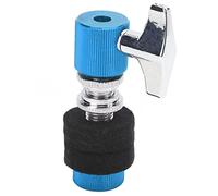 Cocoarm Embrayage de Charleston, Support de Cymbale de Batterie en Alliage D’aluminium avec Bouton Autobloquant, pour Accessoires de Jeu D’instruments de Jazz (BLUE)