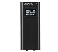 Cocoarm Enregistreur Vocal Numérique Lecteur MP3 en Alliage d'aluminium 48 KHz 192 KBPS avec écran Activation Vocale Enregistrement 20H pour Les Réunions, Les Cours et Les Entretiens (16GB)