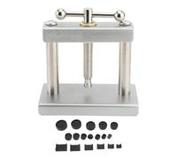 Cocoarm Ensemble D’Outils de Presse pour Montres, Ferme-Boîtier Arrière Professionnel avec 18 Matrices pour Fonds de Boîtier de Montre Ronds et Rectangulaires
