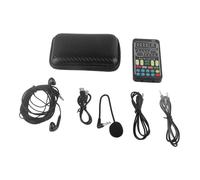 Cocoarm Ensemble de Changeurs de Voix, Changeur de Voix de Microphone à Main avec 8 Effets Sonores pour Le Jeu, Un Déguiseur de bébé à Jeunesse avec des Lumières LED, Une Conception Compacte et