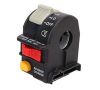 Cocoarm Ensemble de Commutateur de Guidon Gauche en Plastique étanche pour 455 et Magnum Series 1999 - 2001