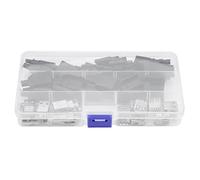 Cocoarm Ensemble de Connecteurs USB 2.0 Type A Mâle Femelle 4 Broches, Adaptateurs de Prise avec Contacts en Laiton doré, Coque en Plastique Noir pour Bricolage de Câbles USB, Réparation
