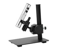 Cocoarm Ensemble de Microscope Numérique, Microscope USB en Alliage d'aluminium avec Résolution 12 MP 3840 X 3104, Zoom 750X, Type C, Lumière LED, Support Réglable à 360° pour l'inspection de