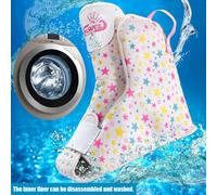 Cocoarm Ensemble de Patins à roulettes, Chaussures de Patinage Réglables pour Enfants, équipement de sécurité de Patinage Flash avec Genouillères et Coudières pour Débutants (#1)