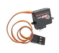 Cocoarm Ensemble de Servomoteurs Numériques RC 2G, Engrenage en Plastique, Haute Précision pour Voiture 1/24 RC, Avion, Hélicoptère, Moteur sans Noyau, Rotation à 180 °, Vitesse de 0,07 S