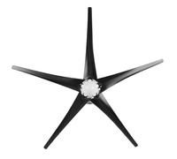 Cocoarm Éoliennes 100 W, Générateur éolien à 5 Pales avec Générateur à Aimant Permanent triphasé, Alliage et Plastique, Vitesse du Vent Nominale de 12 M/s pour Bateaux, Maisons Mobiles, Cabines (24V)