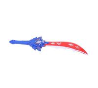 Cocoarm Épée Lumineuse pour Enfants ABS LED, Jouet Lumineux 57 Cm avec Flash de Mouvement, Son du Vent, Lame Arrondie pour la Performance à la Maternelle, Interaction Parent-Enfant, Fête