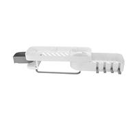 Cocoarm Étagère d'angle de Salle de Bain, étagère de Salle de Bain Rotative en ABS, 2 Couches sans Perçage, Organisateur de Rangement Mural 13,4 X 4,3 X 3,1 Pouces pour Douche, Buanderie, Chambre à