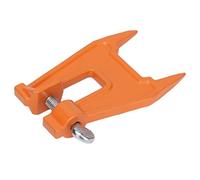 Cocoarm Étau de Classement de Chaîne Étau de Tronçonneuse en Fer Fourche Pointue de Taille Compacte de 13 X 6 Cm Verrouillage de la Mâchoire Ferme pour l'affûtage de la Chaîne et Le Support de la