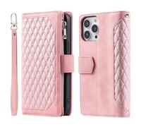 Cocoarm Étui Portefeuille S21 Ultra Cuir PU Rose avec Support | Fermeture magnétique rabat, porte-cartes intégré, compatibilité S21 Ultra