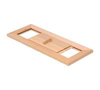 Cocoarm Évent de Sauna en Bois Réglable, Belle Fabrication, Installation Lisse, Matériau de qualité Supérieure, Personnaliser le Flux d'air. Panneau de Ventilation Sauna pour Accessoire de Vapeur
