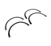Cocoarm Extension de Garde-Boue évasés Noir Brillant ABS Protecteur de Passage de Roue 4 Pièces Kit Supplémentaire avec Couverture Anti-rayures de Boue pour MK7 MK7.5 GTD R 2013 2020 Mise à Niveau