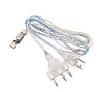 Cocoarm Fil de Corps D'Épée, Fil Conducteur Transparent en Plastique Acier Inoxydable pour Compétitions, avec Une Compatibilité Élevée pour Les Équipements D'Épée et de Fleuret