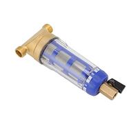 Cocoarm Filtre à Eau de Sédimentation Cyclonique Filtre à Eau de Lavage à Contre-courant en Cuivre Pur 40 à 60 um G1 2 Pouces Pré- pour Toute la Maison pour Purificateur d' de Chauffe- de Laveuse