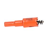 Cocoarm Foret Bi-métal Scie-cloche HSS avec Mandrin Profondeur de Coupe de 32 Mm Enlèvement Rapide des Copeaux pour les Utilisateurs de Bois, PVC, Plastique, Plaques de Plâtre et Métaux Mous