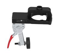 Cocoarm Gabarit de Charnière, Gabarit de Charnière pour le Travail du Bois en Alliage d'aluminium 35 Mm, Marge Réglable de 3 à 6 Mm, Convient aux Charnières de 46, 48 et 52, Kit de Localisation