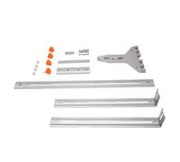Cocoarm Gabarit de Coupe Circulaire pour Défonceuse, Support de Rainurage | Acier Inoxydable épaissi, Double échelle Rayon 67-823 Mm, pour Rainurage Droit du Bois, Panneaux MDF et Bois Massif