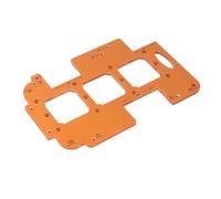 Cocoarm Gabarit de Rainurage de Poignée intégré dans l'armoire, Plastique Technique, Conception 3 en 1 pour un Rainurage Polyvalent, adapté au Travail du Bois et aux Fabricants de Meubles