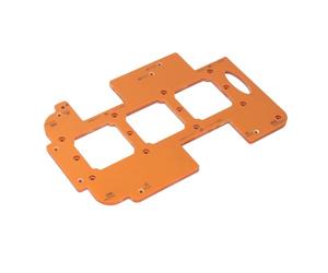 Cocoarm Gabarit de Rainurage de Poignée intégré dans l'armoire, Plastique Technique, Conception 3 en 1 pour un Rainurage Polyvalent, adapté au Travail du Bois et aux Fabricants de Meubles
