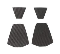 Cocoarm Garniture de Panneau d'appui-tête de Siège UTV en Fibre de Carbone, 4 Pièces de Remplacement, Protection Contre Les Rayures, Installation Facile à Coller pour Pro XP 2021 Plus