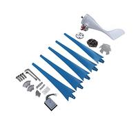 Cocoarm Générateur d'éolienne 200 W Générateur de Vent à 5 Pales avec Moteur à Aimant Permanent NdFeB Réglage Automatique du Lacet Faible Vitesse de Démarrage pour une Utilisation Domestique, (DC24V)