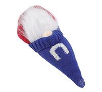 Cocoarm GNOME du 4 Juillet, Poupée Patriotique en Tissu tricoté sans Visage, Décoration de Table de Vacances Autoportante avec des Couleurs Riches pour la Maison, la Chambre, Le canapé, la Fête (U)