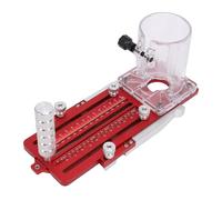Cocoarm Guide de Toupie à Bois de Base de Coupe-bordure avec Conception de Fond de Panier Droit pour un Alignement Précis, Rainurage, Coupe D'arc pour le Travail du Bois