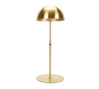 Cocoarm Hat Affiche Support de Porte-chapeau Support Hauteur Réglable en Acier Inoxydable pour Plusieurs Chapeaux avec Conception Multifonctionnelle Portable (GOLD)