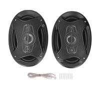 Cocoarm Haut-Parleur de Porte de Voiture 6x9, Haut-parleurs Coaxiaux Puissants de 800W avec Un Design élégant pour L'autoradio et Le Système Audio Domestique