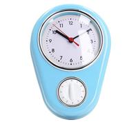 Cocoarm Horloge Murale de Minuterie de Cuisine de 9 Pouces, Horloge Murale Silencieuse à Quartz ABS avec Affichage Clair et Boutons Faciles, Chronométrage Précis pour la Cuisine à Domicile et Une