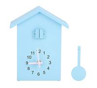 Cocoarm Horloge Murale Décorative avec Motif d'oiseaux, Silencieuse, pour Salon et Table, 15 x 9 x 25 cm