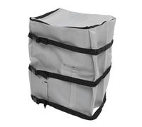 Cocoarm Housse de Pompe de Spa en Fibre de Polyester 43 X 38 X 54 Cm, Imperméable, Fermeture éclair au Dos, Accès, 3 Boucles pour Protection de Pompe de Chauffage de Spa Extérieur