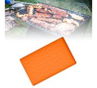 Cocoarm Housse de Protection en Silicone pour Plaque de Cuisson de qualité Alimentaire pour Four à Grill, Ondes, Tapis de Barbecue Tout Compris Aide à Réduire Les Résidus et s'adapte à la de