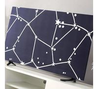 Cocoarm Housse de Télévision étanche à Suspendre en Fibre de Polyester, Résistante à la Poussière, aux Intempéries, Protection élastique Universelle pour écran LCD LED, Support Mural Plat, TV (42