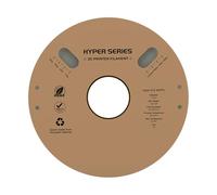 Cocoarm Hyper PLA Filament 1,75 Mm pour Imprimante 3D, Bobine PLA Haute Vitesse de 1 Kg, jusqu'à 600 Mm S, Précision de Plus ou Moins 0,03, Extrusion Lisse pour FDM Ender 3 CR 10 (WHITE)