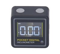 Cocoarm Inclinomètre Numérique Rapporteur Chercheur D'Angle Magnétique ABS Taille Poche avec Verrouillage des Données Rétroéclairage, Niveau Numérique Boîte et Chercheur D'Angle pour