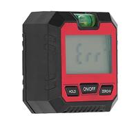 Cocoarm Inclinomètre Numérique Rapporteur électronique Magnétique 4 X 90 Degrés Détecteur de Niveau d'angle ABS avec Rétroéclairage LCD Verrouillage des Données et Aimant Inférieur pour la