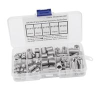 Cocoarm Inserts Filetés, Kit de Bobine Hélicoïdal en Acier Inoxydable, Amélioration de la Résistance à la Connexion, Résistance aux Vibrations, Tailles M8 pour Réparation de Pièces en Aluminium