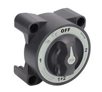 Cocoarm Interrupteur de Déconnexion de Batterie, Interrupteur d'alimentation étanche 500A pour Bateau Marin et Camping-car, 4 Positions avec Bouton