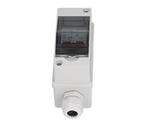 Cocoarm Interrupteur de Déconnexion Solaire PV, Boîte à Disjoncteur de RV Miniature Photovoltaïque avec Surcharge de Surcharge de Fonction de Protection du Tonnerre (32A)