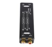 Cocoarm Isolateur de Bruit de Boucle de Masse, Alliage D'aluminium 600Ω | Tension d\'isolement 1500 V, réponse en fréquence 0-20 kHz, distorsion 0,0025 %, filtre de signal pour studio