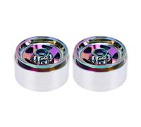 Cocoarm Jantes de Roues RC Jantes de Roue sur Chenilles RC en Alliage d'aluminium 1,9 Pouce 5 étoiles Beadlock Concave Profond pour SCX10 VS4 10 Gen8 1 10 échelle Hors Route Crawler
